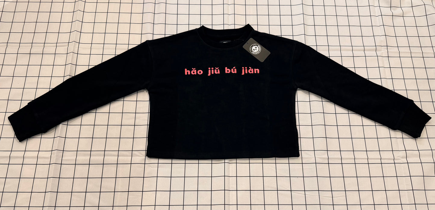 hǎo jiǔ bú jiàn
Crewneck Top