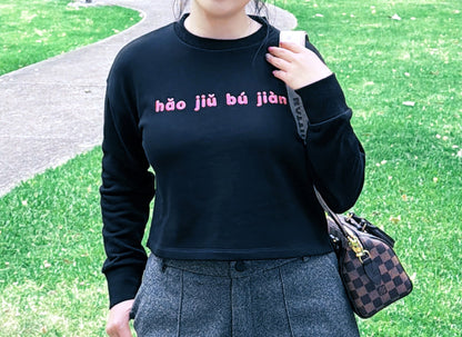 hǎo jiǔ bú jiàn
Crewneck Top